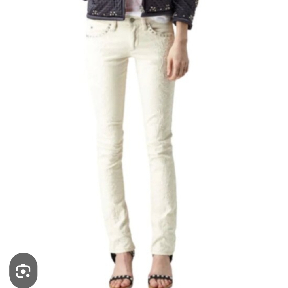 Wrangler Women's Skinny Jeans - Cream